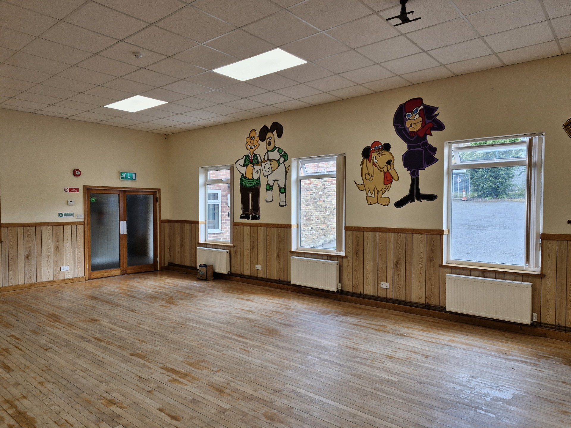 Spacious main hall at The Horizon Centre available for events and room hire